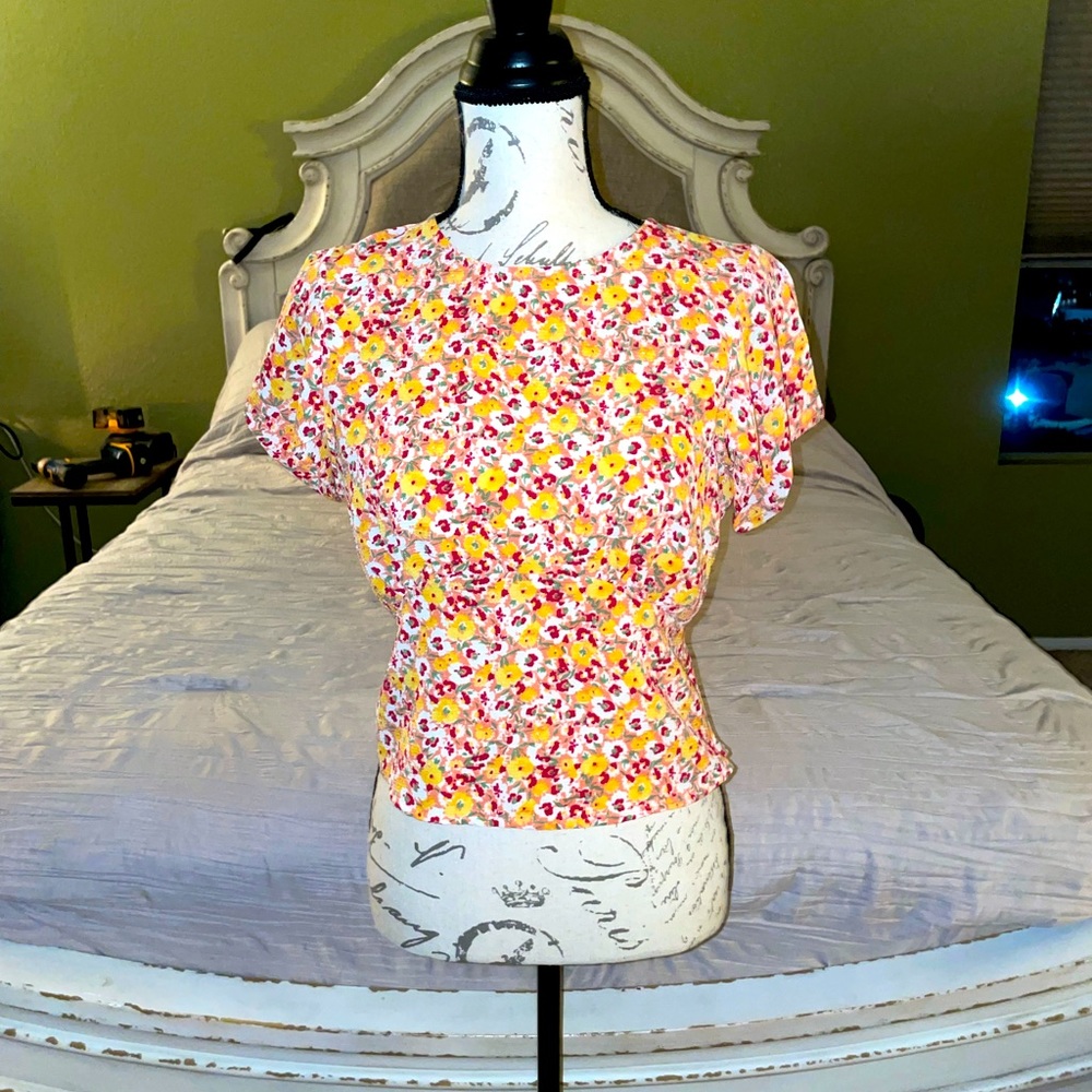 Forever21 brightly colored dress top